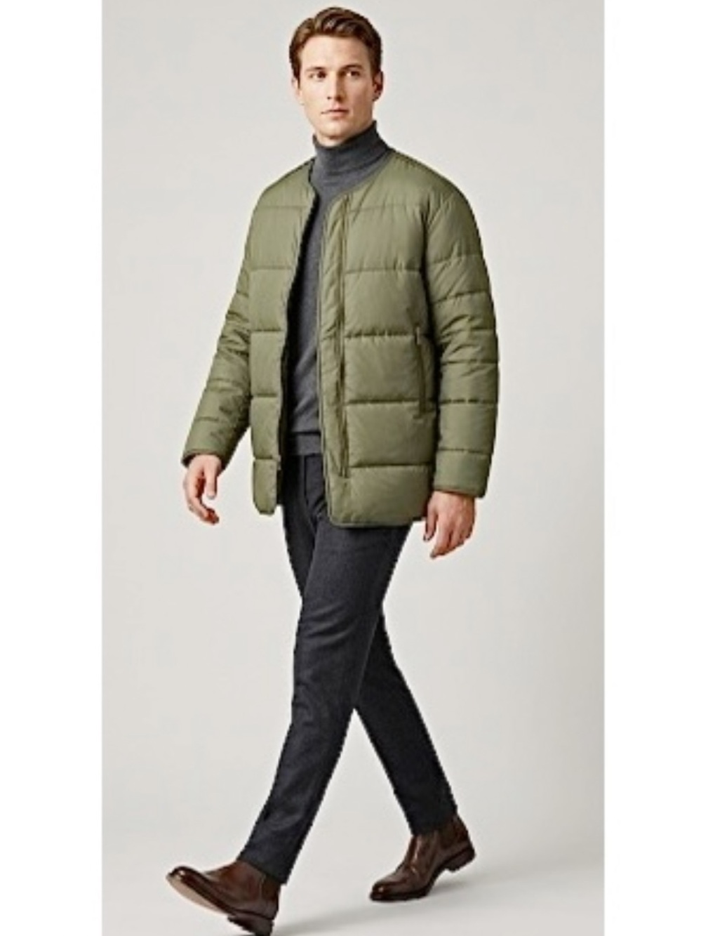 New Club  Monaco Men’s Puffer Jacket Size Small